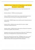 NUR612 Exam Study Set &lpar;&rpar; Questions and Correct Answers&vert; Latest 2025