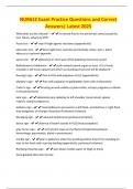 NUR612  EXAMS BUNDLE&vert; QUESTIONS AND CORRECT ANSWERS&vert; LATEST 2025
