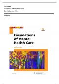 Foundations of mental health care 7th edition morrison valfre test bank questions with rationales&comma;&period;