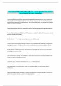 Correctional Officer SOCE Exam Review &vert; Actual Questions and Answers 