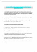 SOCE &lpar;1 of 3&rpar; Exam &vert; Actual Questions and Answers