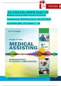 Solution manual for medical assisting a&period;&period;&period;es mindtap course list 9th edition