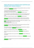 HEART CODE 2025 ACLS COMPLETE LEGACY QUESTIONS AND ANSWERS LATEST VERSION GRADED A&plus;