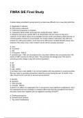 FINRA SIE Final Study NEWEST 2025&sol;2026 ACTUAL EXAM COMPLETE QUESTIONS AND CORRECT DETAILED ANSWERS &lpar;VERIFIED ANSWERS&rpar; &vert;ALREADY GRADED A&plus;&vert;&vert;BRAND NEW&excl;&excl;