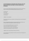 ATI RN FUNDAMENTALS PROCTORED 2024 WITH NGN LATEST TEST BANK 60 QUESTIONS AND CORRECT DETAILED ANSWERS WITH RATIONALES