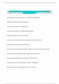 Hawaii massage Exam &vert; Actual Questions and Answers