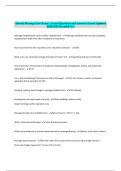 Hawaii Massage Law Exam &vert; Actual Questions and Answers