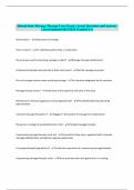 Hawaii State Massage Therapy Laws Exam &vert; Actual Questions and Answers 