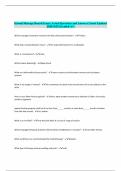 Hawaii Massage Board Exam &vert; Actual Questions and Answers 