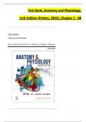 Test Bank&semi; Anatomy and Physiology&comma; 11th Edition &lpar;Patton&comma; 2023&rpar;&comma; Chapter 1 - 48