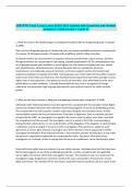 HRM701 Final Exam &lpar;Latest 2024&sol; 2025 Update&rpar; with Questions and Verified  Answers&vert;