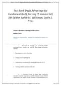  Wilkinson's Fundamentals of Nursing Test Bank PDF - Davis Advantage - Theory Concepts and Applications 5th Edition Treas Barnett Smith&period;