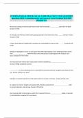 INTERNATIONAL MECHANICAL CODE PRACTICE TEST QUESTION  Questions 2024 &vert; Actual Questions and Answers 