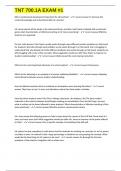 TNT 700&period;1A EXAM 1 questions and 100&percnt; correct  answers 2025