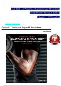 TEST BANK For Principles of Anatomy and Physiology&comma; 16th Edition by Gerard J&period; Tortora&comma; Verified Chapters 1 - 29&comma; Complete Newest Version