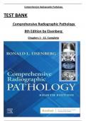 Test Bank for Comprehensive Radiographic Pathology&comma; 8th Edition by Ronald L&period; Eisenberg &ndash; Chapters 1&ndash;12