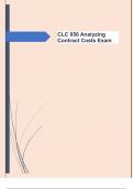 CLC 056 Analyzing Contract Costs Exam  Q&A 100&percnt; Pass &vert; Rated A&plus;