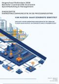 Voorbeeld Scriptie Marketingcommunicatie Commerci&euml;le Economie - SportMarketing & Management - Van huidige- naar gewenste identiteit - 2026
