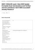 2025 &vert; NSG6430 week 4 Quiz 2025 Update &vert;Complete Exam Set Questions And Verified Answers &lpar;solutions&rpar; &vert; Get It 100&percnt; Accurate&excl;&excl;&vert; Already Passed A&plus;