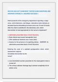 HESI RN 2025 EXIT EXAM MOST TESTED EXAM QUESTIONS AND  ANSWERS GRADED A&plus; ASSURED SUCCESS &excl;&excl;