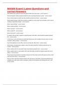 MA500 Exam1 Latest Questions and correct Answers