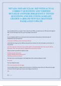NEVADA NOTARY EXAM 2025 WITH ACTUAL  CORRECT QUESTIONS AND VERIFIED  DETAILED ANSWERS &vert;FREQUENTLY TESTED  QUESTIONS AND SOLUTIONS &vert;ALREADY  GRADED A&plus;&vert;BRAND NEW&excl;&excl;&vert;GUARANTEED  PASS&vert;LATEST UPDATE