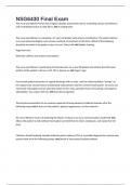 NSG6430 Final Exam&comma; Questions And Answers 