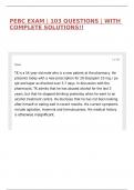 PEBC EXAM &vert; 103 QUESTIONS &vert; WITH COMPLETE SOLUTIONS&excl;&excl;