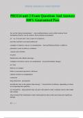 PH3114 Exam Package deal 100&percnt; Guaranteed Pass