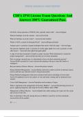 CDFA IPM License Exam Questions And Answers 100&percnt; Guaranteed Pass&period;