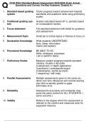 D184 WGU Standard-Based Assessment 2025&sol;2026 Exam Actual Questions and Correct Verified Answers&sol; Graded A&plus;