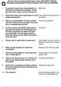 45 Hour Post Licensing Gold Coast Exam 2025 MOST TESTED Questions and Detailed Verified Answers 100&percnt; Correct&vert; AGRADE