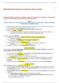 WGU D222 Health Assessment  Script&vert;Latest Update Complete