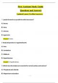 2025 SURGICAL FIRST ASSIST BOOK EXAM STUDY GUIDE Fundamentals With Complete Questions & Answers  2025 &sol; 2026 GET IT 100&percnt; ACCURATE&excl;&lpar;Graded A&plus;&rpar;