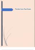 Florida Core Pest Actual Latest Exam  Questions with 100&percnt; Correct Answers