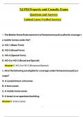 NJ PSI PROPERTY AND CASUALTY EXAM NEWEST 2025  ACTUAL EXAM 250 QUESTIONS AND CORRECT DETAILED ANSWERS atest 2025&sol;2026 GET IT 100&percnt; ACCURATE&excl;&lpar;Graded A&plus;&rpar;