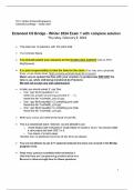 Extended CS Bridge - Winter 2024 Exam 1 with complete solution 