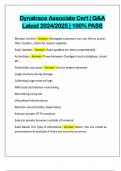 DYNATRACE ASSOCIATE BUNDLED EXAMS&colon;&colon;&colon;&colon; Q&A LATEST UPDATE 2024&sol;2025