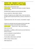 NSER 7210 - Module 5 and 6 Exam Questions And Answers Latest 2025&period;docx
