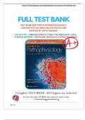 Test Bank For Porth Pathophysiology Concepts of Altered Health States 2nd Canadian Edition &lpar;LWW&comma; 2016&rpar; by Ruth Hannon &comma;Isbn no&semi; 9781451192896&comma; all 61 Chapters Covered
