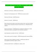 PCB 4233 Exam Study Set &vert; Questions with 100&percnt; Correct Answers