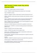 Bail bonds fl state exam key terms Correct 100&percnt;