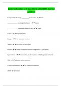 Laser technician test Questions with 100&percnt; Correct Answers