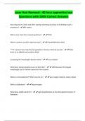 Laser Hair Removal - 40 hour apprentice test Questions with 100&percnt; Correct Answers