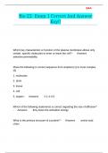 Bio 22- Exam 1 Correct And Answer Key&excl;&excl;