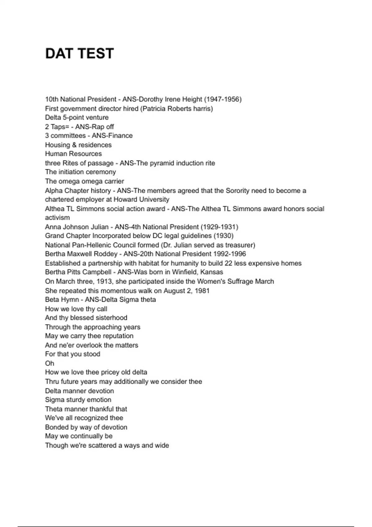 DAT TEST NEWEST 2025/2026 ACTUAL EXAM COMPLETE QUESTIONS AND CORRECT ...