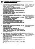 AASM Sleep Tech Practice Questions&vert;2025 Update &vert;Complete Exam Set Questions And Verified Answers &lpar;solutions&rpar; &vert; Get It 100&percnt; Accurate&excl;&excl;&vert; Already Passed A&plus;