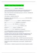 OSMT Test Prep Graded A&plus;