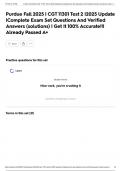 Purdue Fall 2025 &vert; CGT 11301 Test 2 &vert;2025 Update &vert;Complete Exam Set Questions And Verified Answers &lpar;solutions&rpar; &vert; Get It 100&percnt; Accurate&excl;&excl;&vert; Already Passed A&plus;
