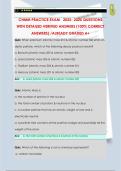 CHMM PRACTICE EXAM 2025- 2026 QUESTIONS  WITH DETAILED VERIFIED ANSWERS &lpar;100&percnt; CORRECT  ANSWERS&rpar; &sol;ALREADY GRADED A&plus;